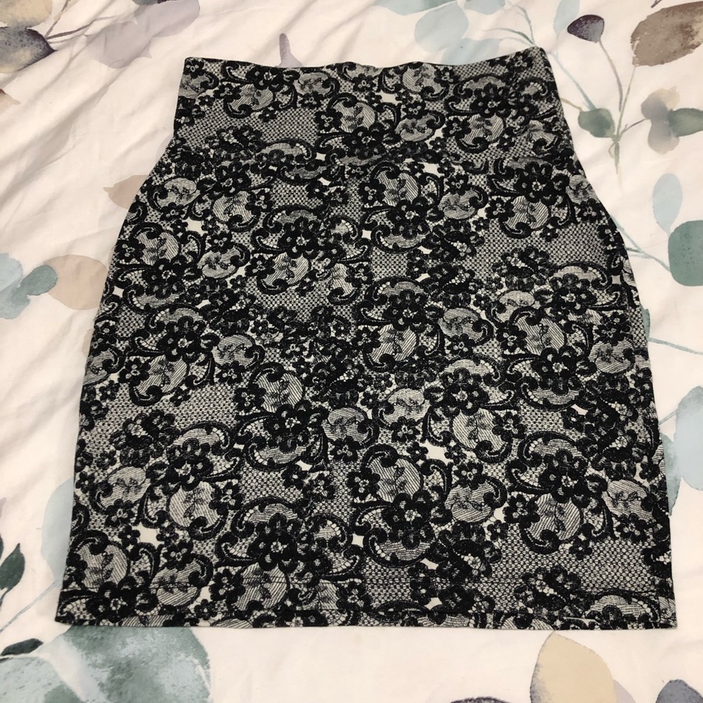 SM Floral Mini Skirt